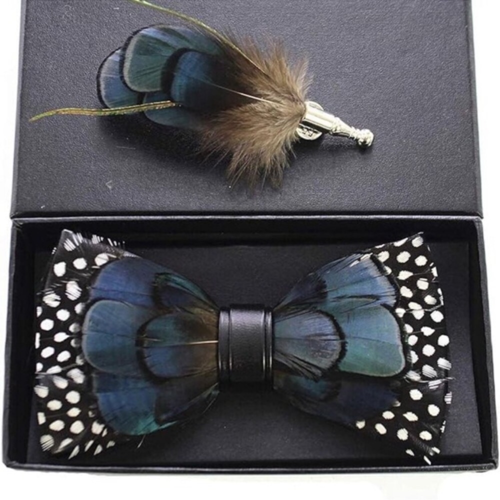 Feather Bowties